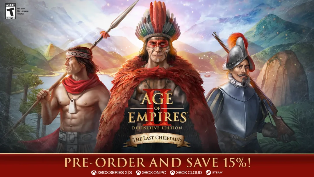Pre-Order The Last Chieftains for Age of Empires II: Definitive Edition