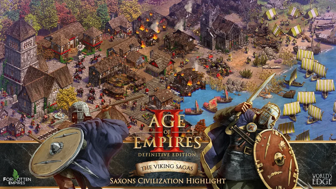 Saxons Civilization Deep Dive - Infantry and Defense in The Viking Sagas